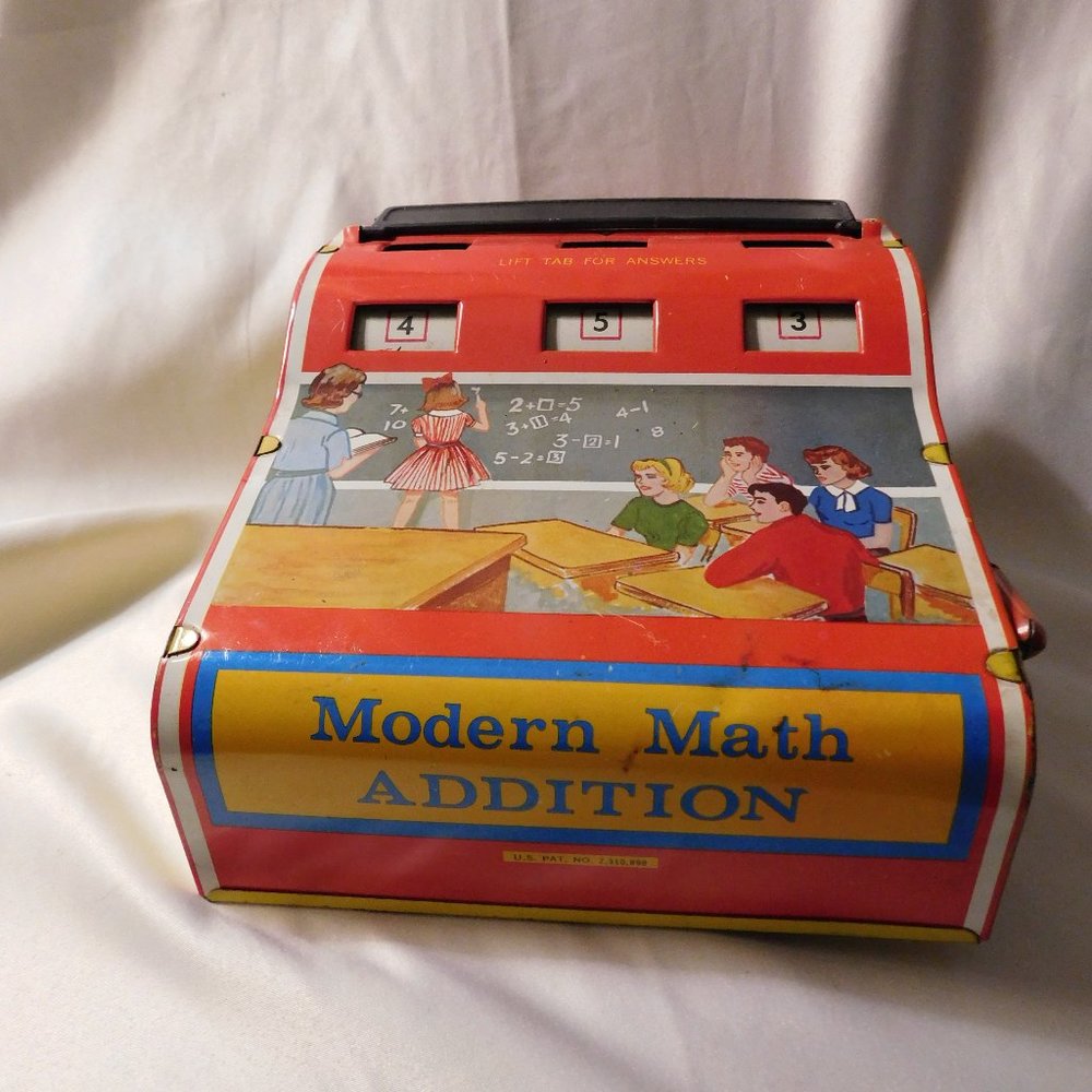 Vintage Wolverine Modern Math Subtraction Tin Toy Vintage 1950's